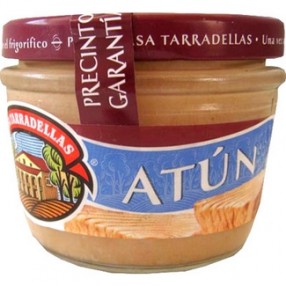 Pate de atun CASA TARRADELLAS frasco 125 grs